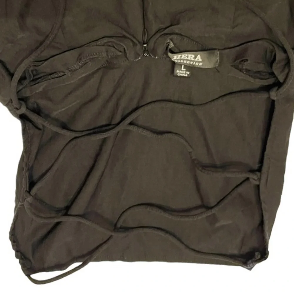 Hera Collection Black Jumpsuit size‎ large - Picture 3 of 5